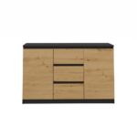 Komoda Malwa 2D3S ANTRACYT DĄB ARTISAN - obrazek 5