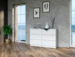Komoda Malwa M6/120 BIAŁY - obrazek 5
