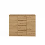 Komoda Malwa 2D4S 120 DĄB ARTISAN - obrazek 7