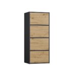 Komoda ALMA ANTRACYT DĄB ARTISAN - obrazek 7