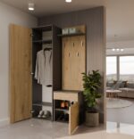Garderoba DUO ANTRACYT ARTISAN - obrazek 3