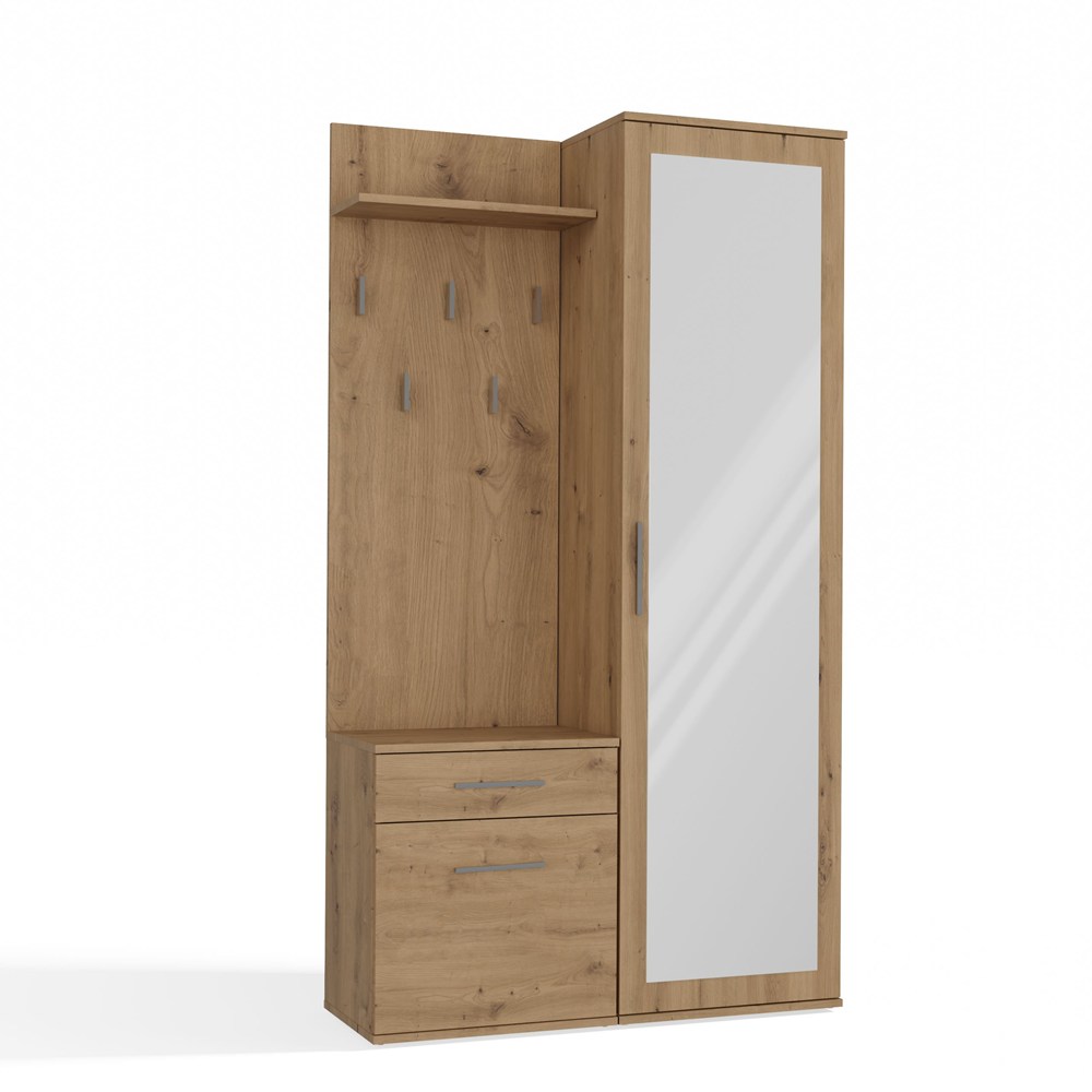 3 Garderoba DUO DĄB ARTISAN - obrazek 1