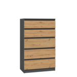 Komoda Malwa M5 ANTRACYT ARTISAN