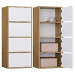 Komoda ALMA Front BIEL Korpus DĄB ARTISAN