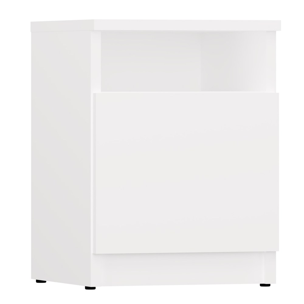 GALAX301DBIEL__Mini Szafka nocna GALAX 30 1D BIAŁY - obrazek 1