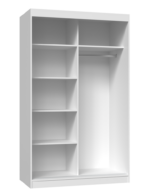 Szafa Iga 120B BIAŁY - obrazek 2