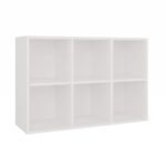Regał Malax MINI 2X3 BIAŁY - obrazek 3