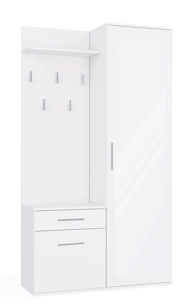 MINI Garderoba DUO BIAŁY - obrazek 1