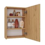 Szafka Łazienkowa Wisząca POLA 1DL DĄB ARTISAN - obrazek 3