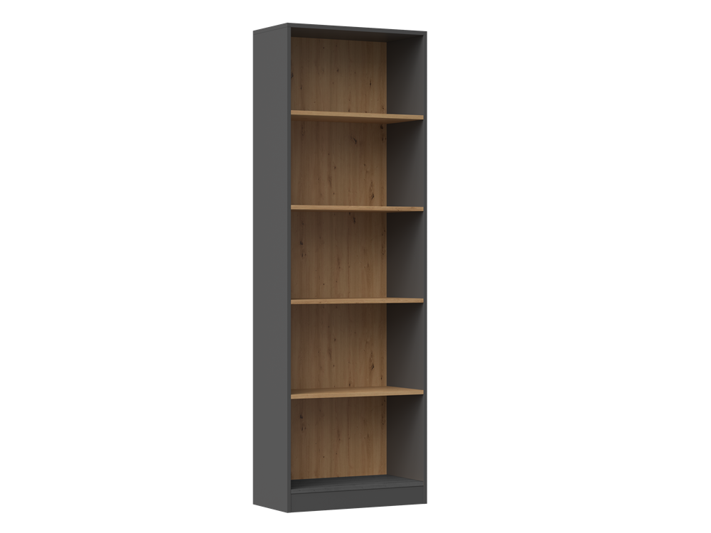 R60-REGAL_ Regał Onyx R60 ANTRACYT ARTISAN - obrazek 1
