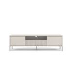 SZAFKA RTV KAMARO 160 KASZMIR Front ryflowany + Klasyczny - obrazek 5