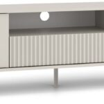 SZAFKA RTV KAMARO 160 KASZMIR Front ryflowany + Klasyczny