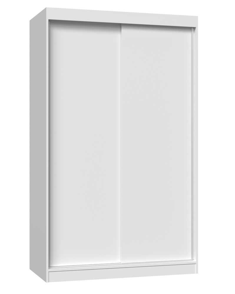 SZAFA-IGA-120-GLADKI-FRONT_0001 Szafa Iga 120B BIAŁY - obrazek 1