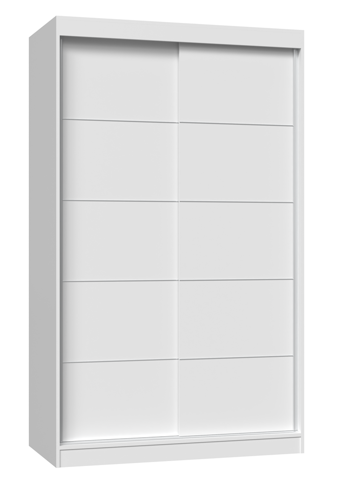 SZAFA-IGA-120-SZPROSY-DRZWI_0001 Szafa Iga 120C BIAŁY - obrazek 1