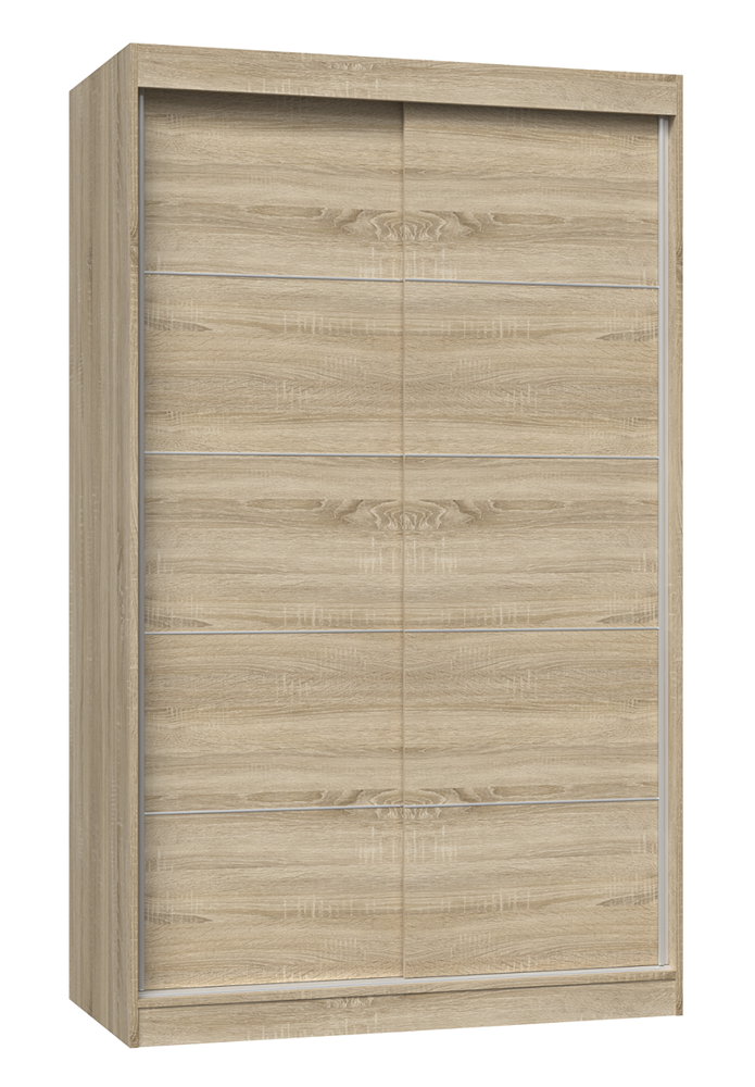 SZAFA-IGA-120-SZPROSY-DRZWI_0004 Szafa Iga 120C DĄB SONOMA - obrazek 1