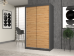 Szafa Iga 120C ANTRACYT ARTISAN - obrazek 3