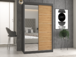 Szafa Iga 120 A/C ANTRACYT ARTISAN - obrazek 3