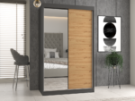 Szafa Iga 120 A/B ANTRACYT ARTISAN - obrazek 3