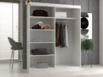 Szafa IGA 160 A/B ANTRACYT ARTISAN 1 x Lustro Do Sypialni Przedpokoju - obrazek 5