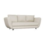 SOFA SARIS BEŻOWY NOGA CZARNA - obrazek 7