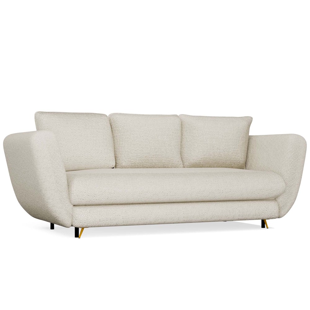 Saris22_mini SOFA SARIS BEŻOWY NOGA ZŁOTA - obrazek 1