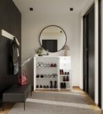 KOMODA FRAN BIAŁY 120 Cm Szafka 3 Drzwi 2 Szuflady 30 Cm Do Salonu Sypialni - obrazek 3