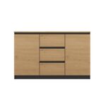 Komoda COSTA 1D3S/2D3S BA ANTRACYT DĄB ARTISAN - obrazek 5