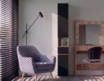 Szafka Słupek LIOR 2D1S DĄB ARTISAN / CZERŃ Regał z Szufladą Do Pokoju Biura - obrazek 5